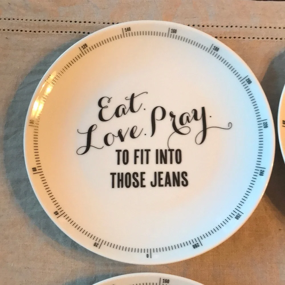 Z Gallerie Weight for Dessert Plate Set